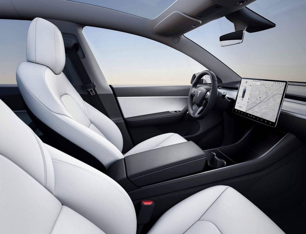 Материал премиального качества Tesla Model Y